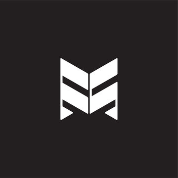 FS or MFS M initial vector logo design, Inspiration for a Unique Identity. Modern Elegance and Creative Design. Watermark Your Success with the Striking this Logo.