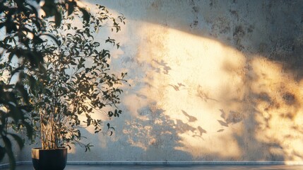 73. Decorative wall art catching morning sun and artificial highlight