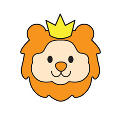 Hand drawn flat trendy cartoon element collection