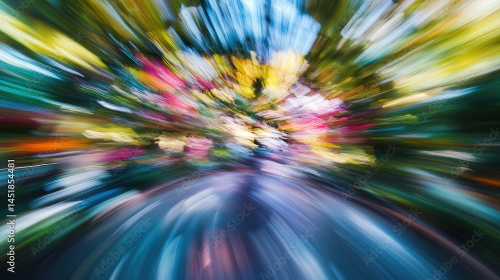Poster moving and blurry, these abstract backgrounds create a vibrant visual flow that is mesmerizing and f