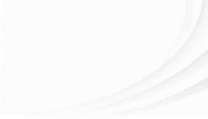 Obraz premium Simple fluid abstract at side and white blank
