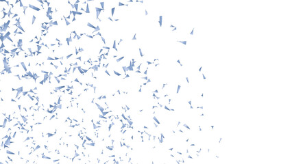 Multicolored confetti with Festival seamless pattern for calibration program.