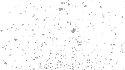 Multicolored confetti with Festival seamless pattern for calibration program.