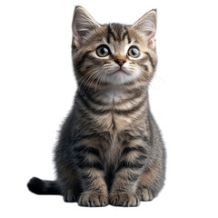 Obraz premium maine coon cat isolated on transparent background