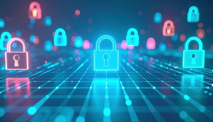 A visual narrative of safeguarding valuable information.  