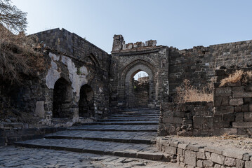 Devagiri - the impregnable stronghold of the mad sultan. Daulatabad. Maharashtra. India.