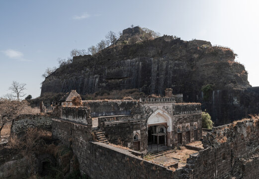 Devagiri - the impregnable stronghold of the mad sultan. Daulatabad. Maharashtra. India.