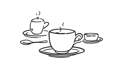 Java line art design showcasing elegant programming related graphics