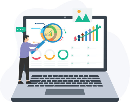 Sales dashboard or performance tracker, designed to visualize key sales metrics or data points, tracking revenue growth or sales performance, analyzing customer acquisition or retention rates, monitor