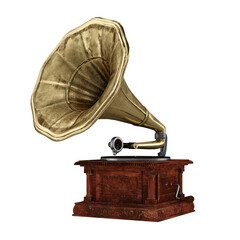 Old gramophone