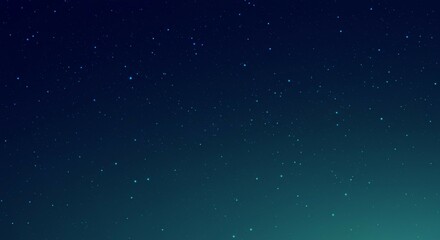 Viewing Starry Night Sky with Gradation Effect