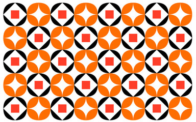 abstract geometric seamless pattern. Repeating Geometric Pattern of Interlocking Rounded Squares and Diamonds. batik motif background and wallpaper with traditional ethnic style