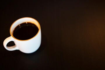 Coffee Mug On Wooden Table