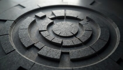 Subtle grayscale gradient forming concentric circles and squares, repeat, texture