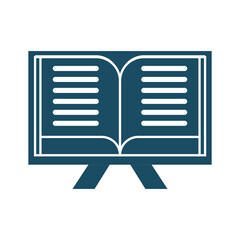 Quran svg cut file. Isolated vector illustration.