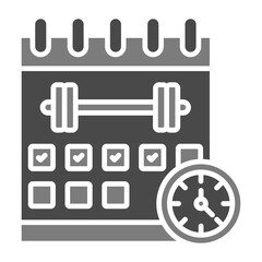 Gym schedule Icon