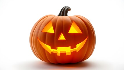 Illuminated Jack-o'-lantern Halloween Pumpkin