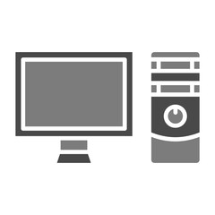 Desktop computer Icon