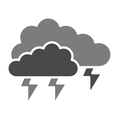 Cloud thunder Icon