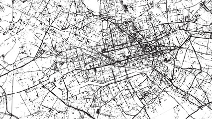 Obraz premium map with grunge texture in dot style. Abstract vector illustration of a country map, vector, abstract vector old sea map 