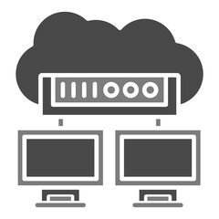 Cloud network Icon