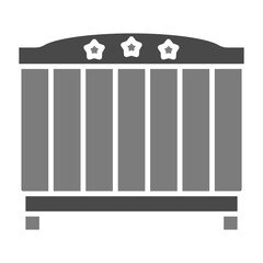 Baby crib Icon