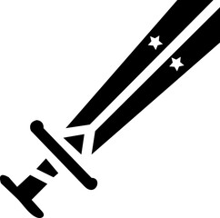 military rank silhouette black color beautiful design vector file svg