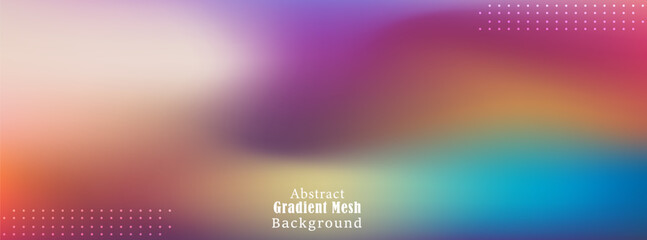 Abstract Gradient Mesh Background vector EPS10