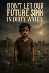 Do not let our future sink in dirty water. Water Pollution