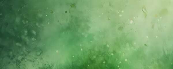 Abstract watercolor wash, green gradients, light bokeh , landscape, minimal