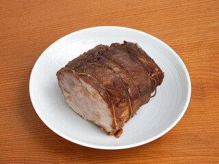 ブロックの焼き豚