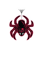 crab spider vector