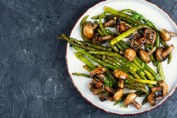 Roasting Vegetables, Baked Asparagus.