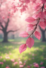 pink cherry blossom