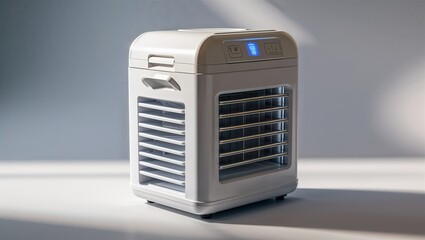 Fototapeta premium Photorealistic image of a mini electric heater