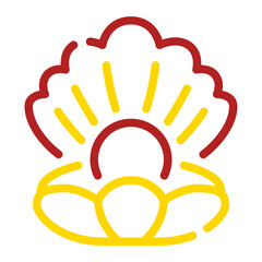 Line Art Shell Icon