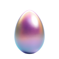Stunning Iridescent Easter Egg: A Perfect Spring Image