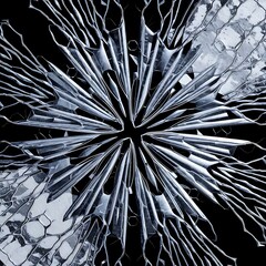 Abstract line background with brown background vector