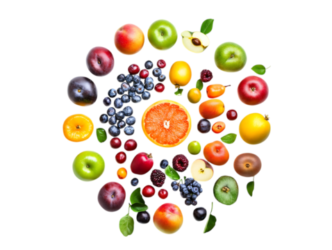 Healthy Applefruit Cluster with Clean Aesthetic