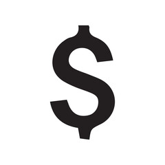 Naklejka premium dollar sign vector