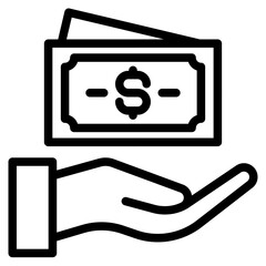 Payment icon in vector illustration