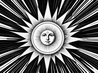 black and white abstract background