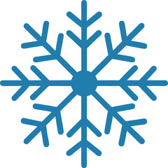 snowflake on white background