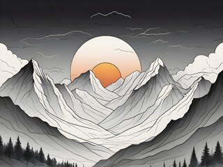 vector illustration of an abstract background