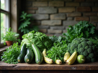 Gr&uuml;nes Gem&uuml;se ist sehr gesund