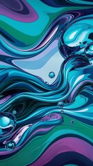 Abstract blue polygonal space background with connecting dots and lines structure and science background futuristic hud design