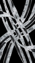 Abstract line background with brown background vector