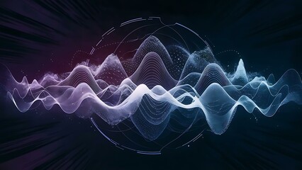 Simple circles and triangles abstract background vector illustration for covers banners flyers and posters and other designs