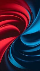 Flat style geometric abstract background round dots or circle connections on color background technology network concept