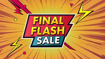 Exciting final flash sale event with unbeatable discounts and vibrant energy in downtown market Generative AI - Powered by Adobe